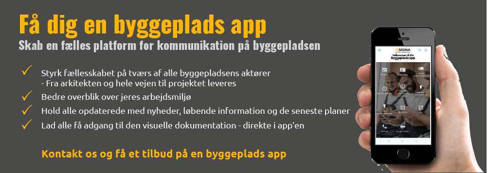 Få dig en byggeplads app - og få overblik