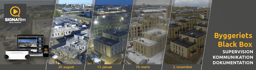 Timelapse-film er centrale i Byggeriets Sorte Box